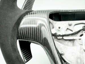 smart 451 Custom Steering Wheel - Carbon Fiber - F1 Style